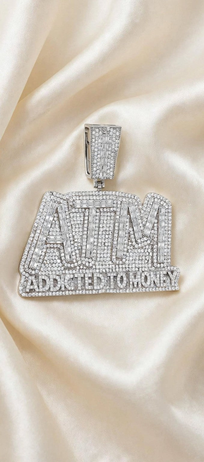 Silver ATM pendant