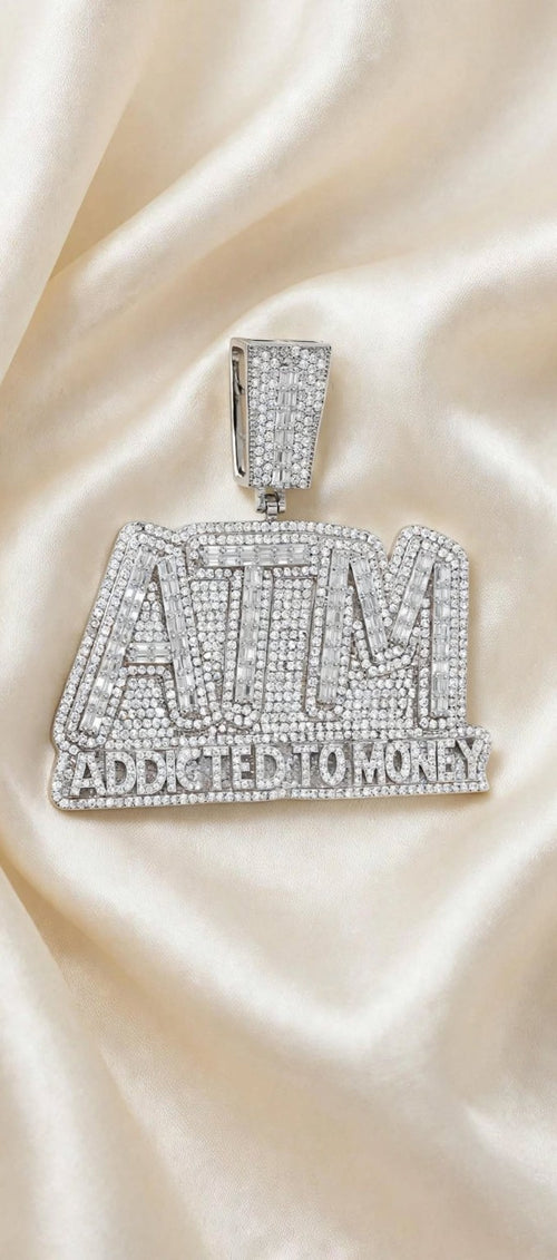 Silver ATM pendant