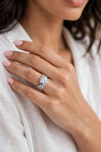 The Eternal Promise — Moissanite Ring