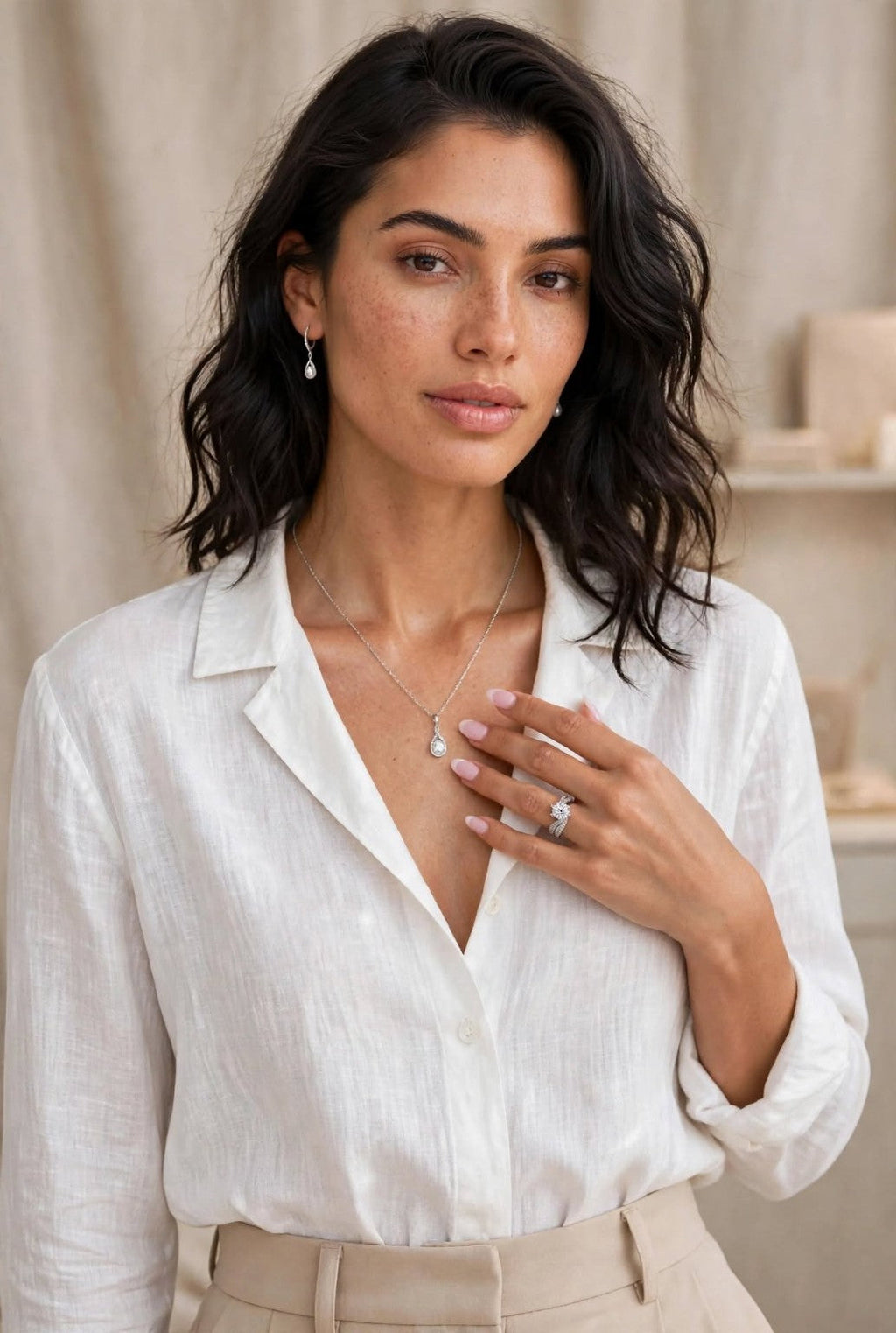 The Eternal Promise — Moissanite Ring