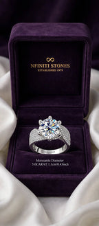 The Eternal Promise — Moissanite Ring