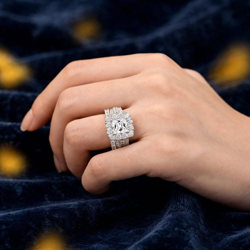 The Eternal Devotion — Moissanite Ring