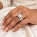 The Eternal Devotion — Moissanite Ring