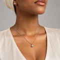 The Timeless Sparkle Collection — Moissanite Necklace & Earrings Set