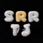 The Campbell Soup — Iced-Out Bubble Letter Ring