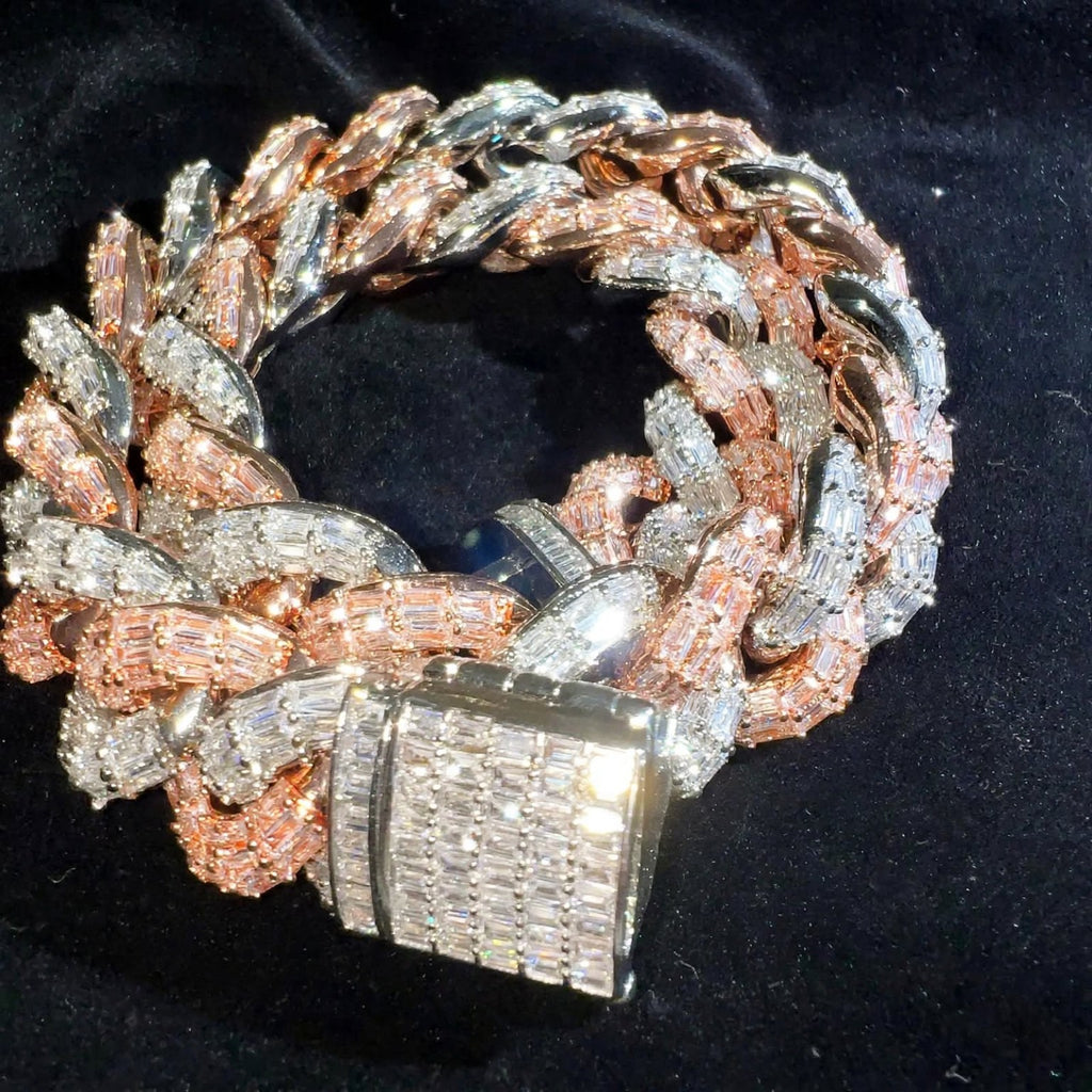 The Crown Collector Rose Gold and Silver alternate angle