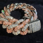 The Crown Collector Rose Gold and Silver clasp view