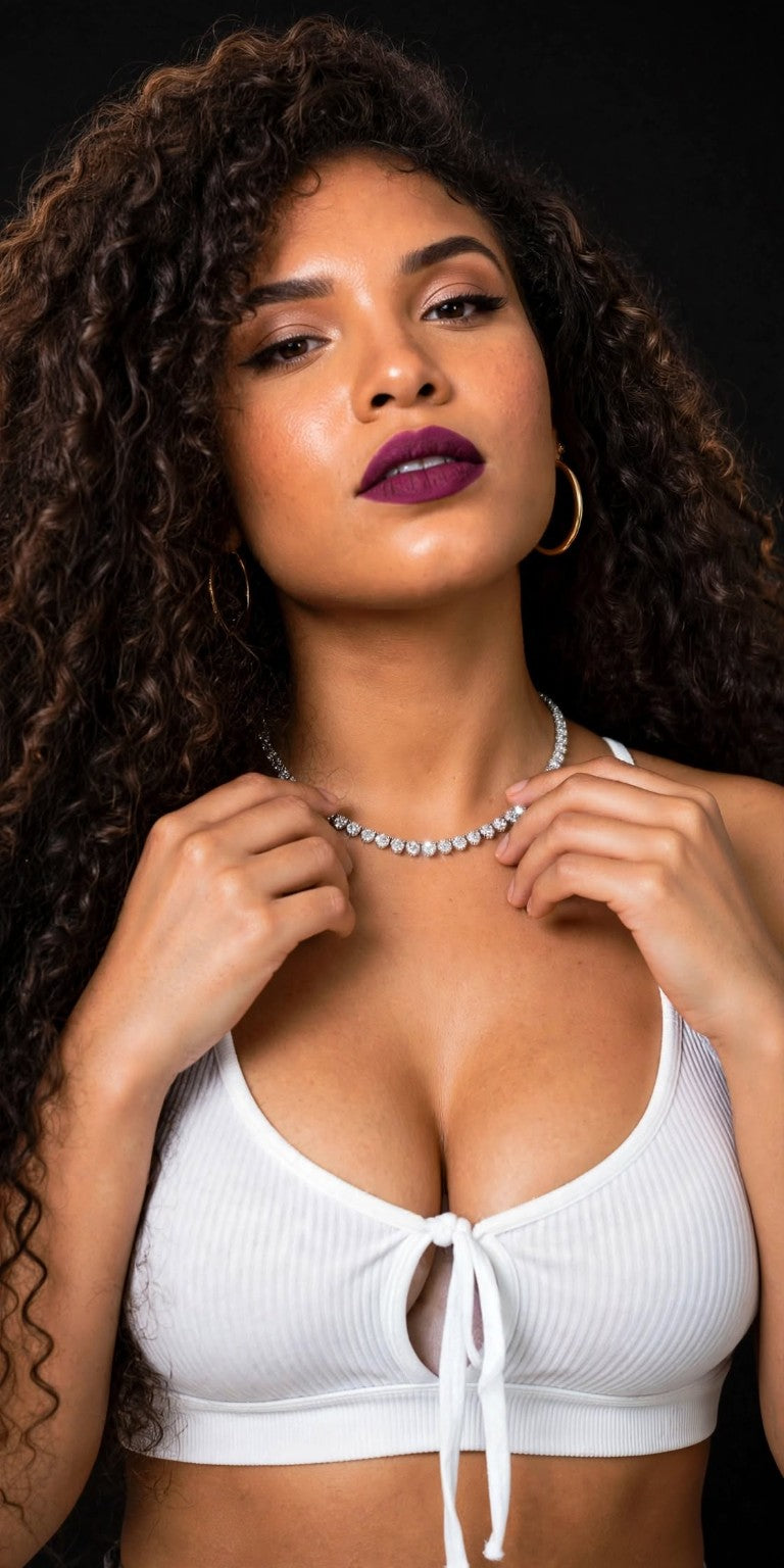 Eternal Brilliance moissanite tennis necklace