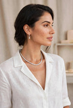 Eternal Brilliance moissanite tennis necklace