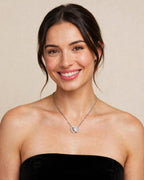 Eternal Heart 2CT moissanite necklace — 9918
