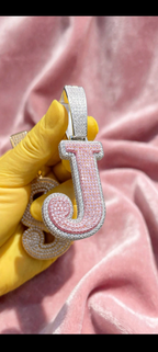 Frosty Flakes J pendant