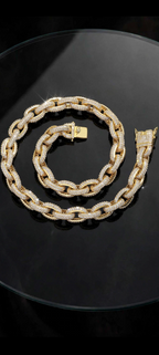 The Ice Connection gold-tone chain