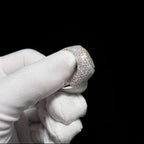 The Ice Hammer VVS moissanite ring photo 9976