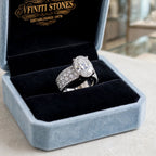 Imperial Ice ring in Nfiniti Stones jewelry box