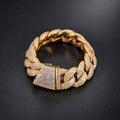 The Kingpin gold bracelet, 7–9 inch