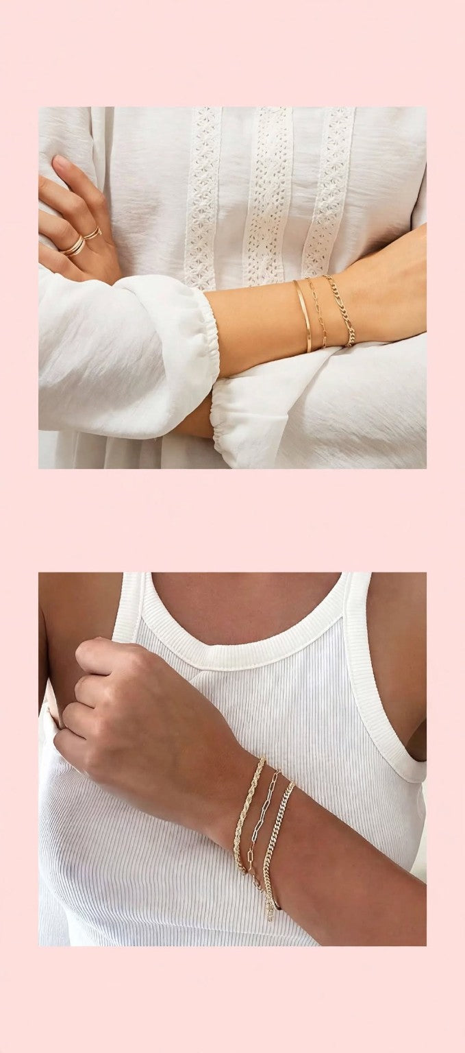 The Lady Camille — 6-Piece Bracelet Collection