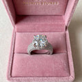 Royal Majesty statement ring in pink Nfiniti Stones jewelry box