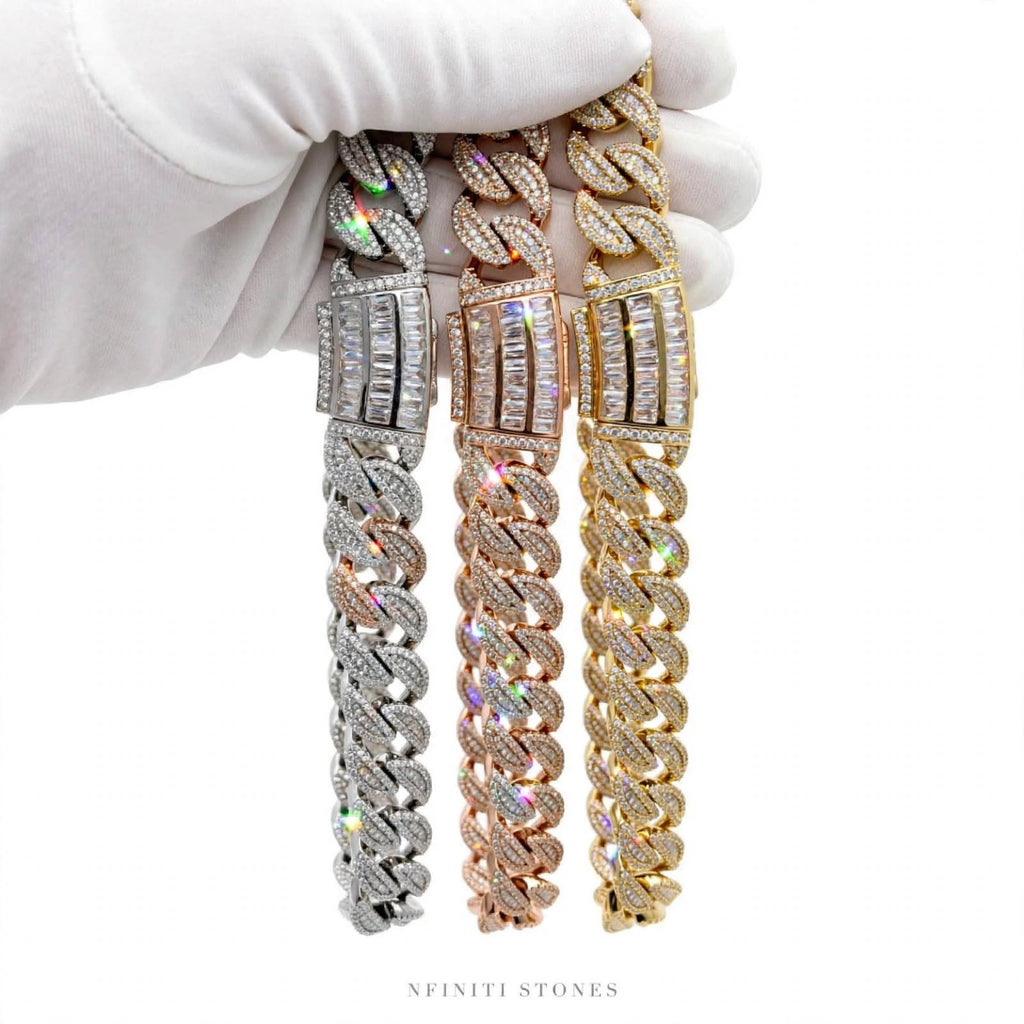 The Siege iced Cuban links and clasp