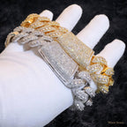 The Chancellor Cuban chain link and clasp detail
