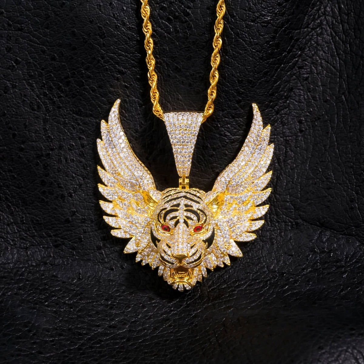 The Untamed winged tiger pendant