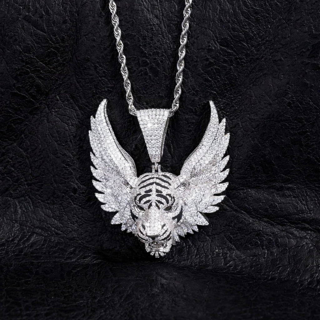 The Untamed winged tiger pendant