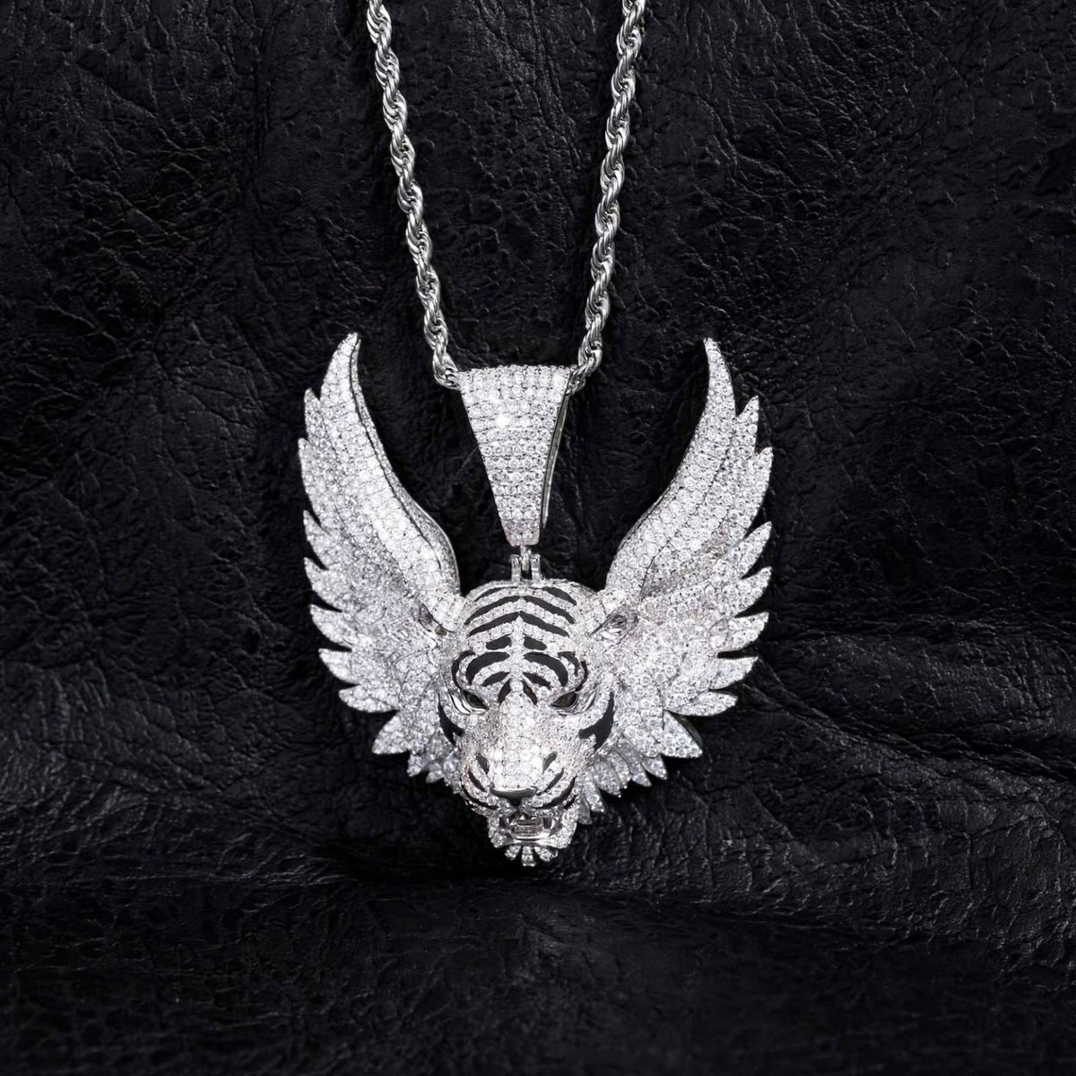 The Untamed winged tiger pendant