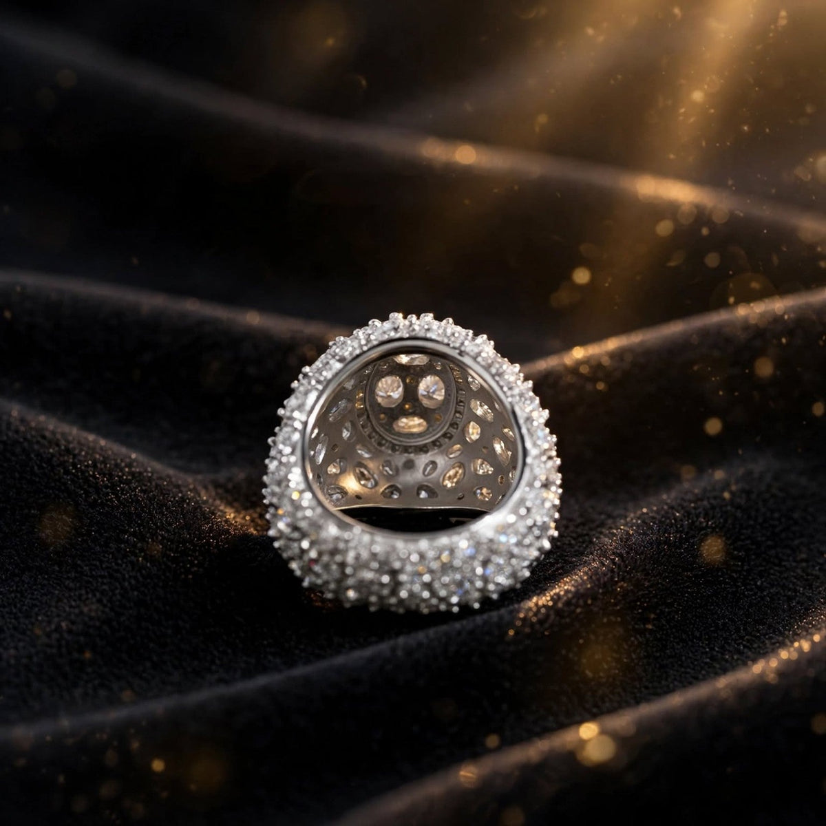 The Unwritten Rule ring inner band and openwork setting